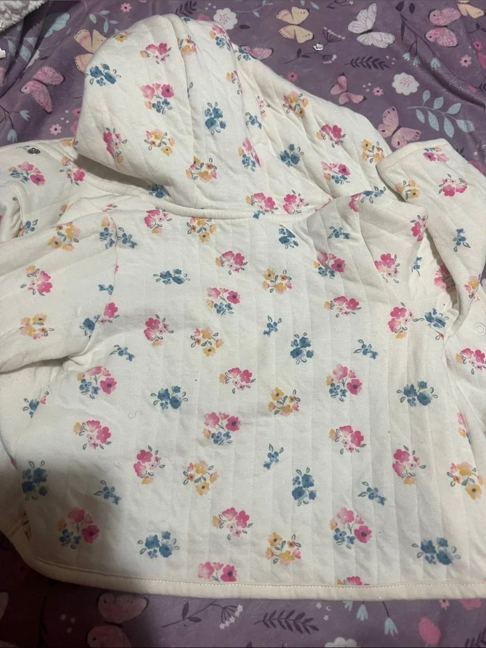 Carters quilted hooded